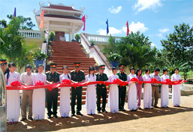 Tổng cục chính trị, tổng cục hậu cần khánh thành đưa vào sử dụng nhà trưng  bày, lưu niệm cục hậu cần Miền.