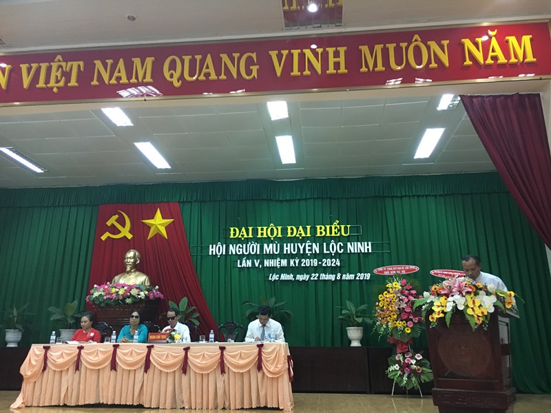 Hội Người mù huyện Lộc Ninh – điểm tựa tin cậy của hội viên, người mù