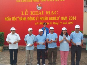 Ghi nhận tại Ngày hội “Hành động vì người nghèo” 2014