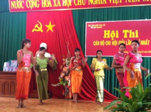 Hội LHPN cơ sở đồng loạt tổ chức hội thi “ cán bộ chi hội cơ sở giỏi” năm 2014