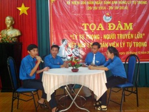 Lộc Ninh: Tọa đàm “Lý Tự Trọng – Người truyền lửa”