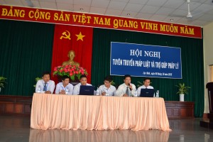 Hội nghị tuyên truyền pháp luật và trợ giúp pháp lý huyện Lộc Ninh