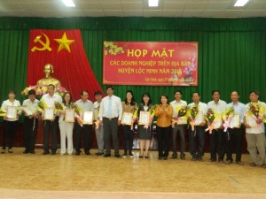 Huyện Lộc Ninh tổ chức gặp gỡ chủ doanh nghiệp năm 2016