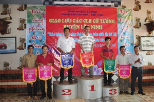 Giao lưu các câu lạc bộ Cờ tướng huyện Lộc Ninh năm 2016