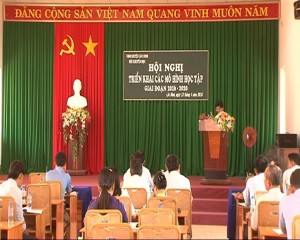 Hội Khuyến học huyện Lộc Ninh tổ chức Hội nghị triển khai các mô hình học tập giai đoạn 2016-2020