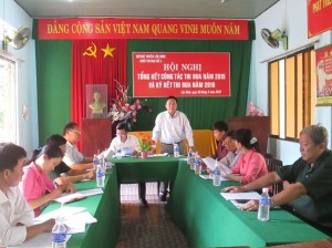 Khối thi đua số 2 (Khối Mặt trận-Đoàn thể huyện Lộc Ninh) tổ chức Hội nghị tổng kết công tác thi đua năm 2015 và đề ra phương hướng, nhiệm vụ năm 2016