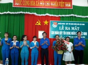 Lộc Ninh: Ra mắt chi Đoàn Quỹ tín dụng nhân dân