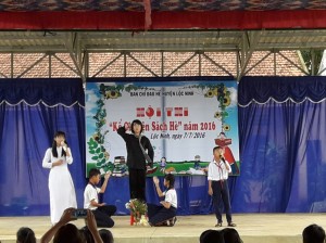 Lộc Ninh: Tổ chức Hội thi kể chuyện theo sách, hè 2016