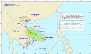 Tin áp thấp nhiệt đới trên Biển Đông