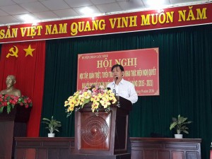 Huyện Đoàn Lộc Ninh tổ chức Hội nghị triển khai Nghị quyết Đại hội đại biểu toàn quốc lần thứ XII của Đảng và tập huấn chuẩn bị cho Hội trại chào mừng 60 năm ngày truyền thống Hội LHTN