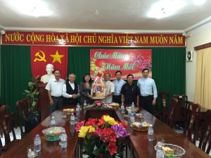 Nhân dân huyện Lộc Ninh đón Tết Đinh Dậu 2017 vui tươi, đoàn kết, lành mạnh, an toàn và tiết kiệm