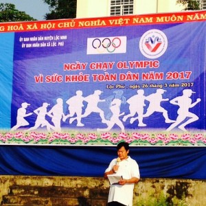 Ngày chạy Olympic vì sức khỏe toàn dân năm 2017 trên địa bàn huyện Lộc Ninh