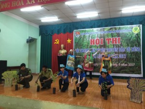 Hội thi thanh niên tuyên truyền bảo vệ rừng năm 2017